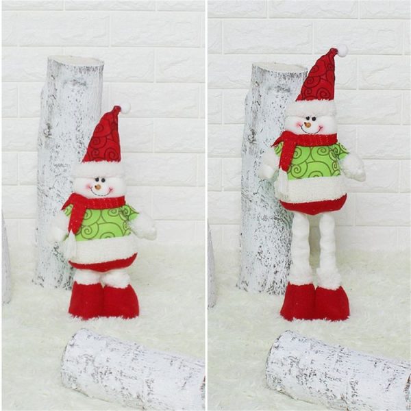CX15934 Cloud Snowman Scalable Doll Window Ornament Christmas Decoration - Image 3