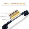 1052-64 Simple Cabinet Door Handle Drawer Wardrobe Zinc Alloy Handle (Black) - Image 4