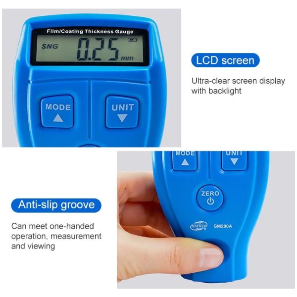 Wintact WT200 Film Coating Thickness Gauge - Image 5