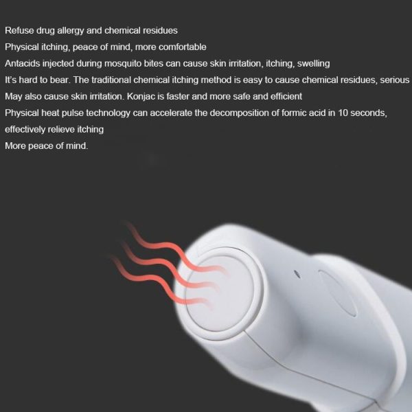 Original Xiaomi Mijia Konjak Shape Intelligent Control Anti-itch Mosquito Repellent Helper for Baby (White) - Image 11