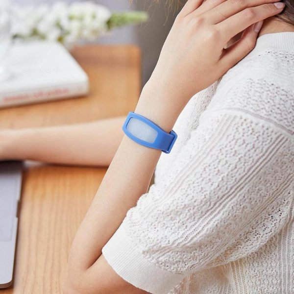 Original Xiaomi Youpin Mosquito Repellent Bracelet Plant Protective Wristband (Black) - Image 11