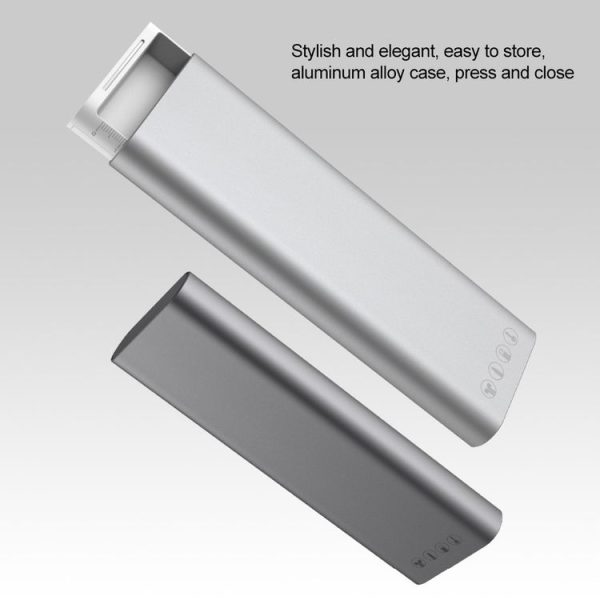 Original Xiaomi MIIIW Aluminum Alloy Pencil Case Student Office Supplies (Silver) - Image 3