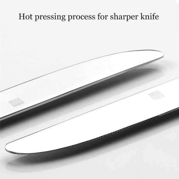 3 in 1 Original Xiaomi Youpin Huohou Stainless Steel Cutlery Knives Forks Spoons Tableware Set - Image 10