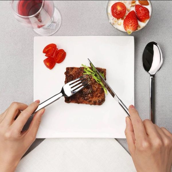 3 in 1 Original Xiaomi Youpin Huohou Stainless Steel Cutlery Knives Forks Spoons Tableware Set - Image 11