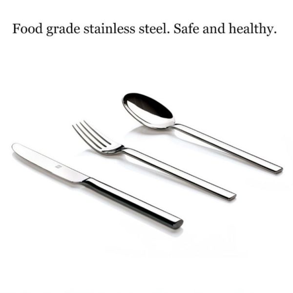 3 in 1 Original Xiaomi Youpin Huohou Stainless Steel Cutlery Knives Forks Spoons Tableware Set - Image 7