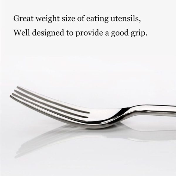 3 in 1 Original Xiaomi Youpin Huohou Stainless Steel Cutlery Knives Forks Spoons Tableware Set - Image 9