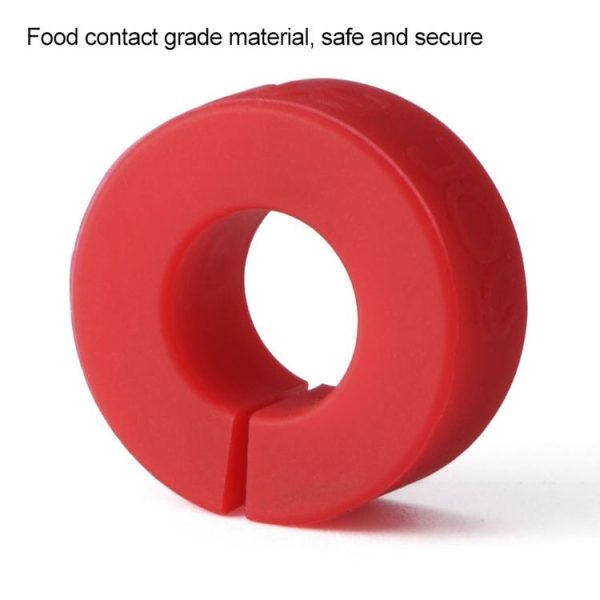 Original Xiaomi Youpin Circle Joy Iridescent Identification Ring Wine Glass Cup Markers - Image 3