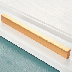 2778-224 Modern Simple Cabinet Door Handle Drawer Wardrobe Handle (Gold)