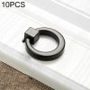 10 PCS 4201C Simple Cabinet Door Handle Drawer Wardrobe Handle (Black)