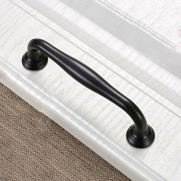 10 PCS 6291C-96 Simple Cabinet Door Handle Drawer Wardrobe Handle (Black) - Image 2