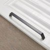 5 PCS 9009C-192 Simple Cabinet Door Handle Drawer Wardrobe Handle (Black) - Image 2