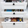 5 PCS 9009C-192 Simple Cabinet Door Handle Drawer Wardrobe Handle (Black) - Image 6