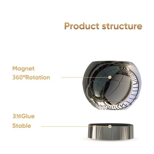 JOYROOM JR-ZS201 Magic Eye Series Metal Magnetic Perfume (Silver) - Image 4