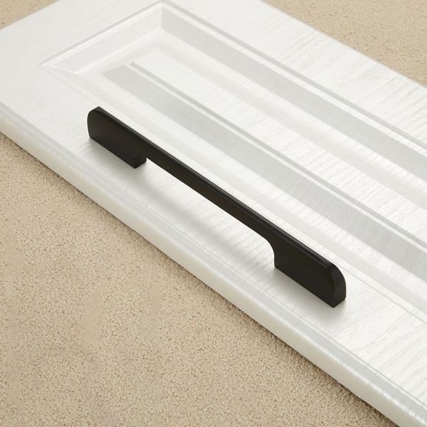 2 PCS 2049-288 Drawer Cabinet Door Aluminum Alloy Handle Straight Door Handle (Black) - Image 2