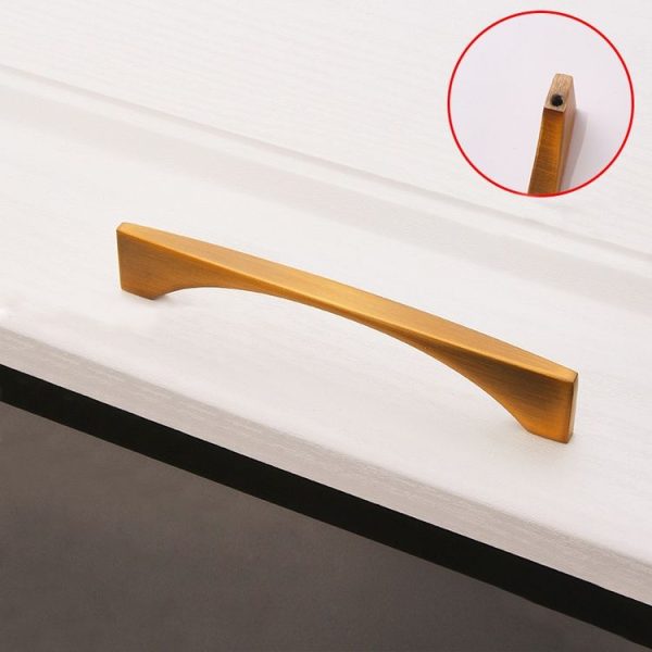 2 PCS 6585-128 American Style Cabinet Door Drawer Handle (Coffee) - Image 2