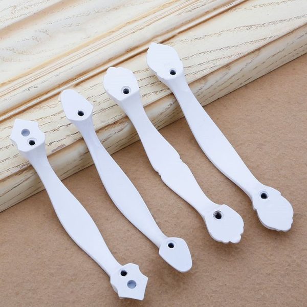 5 PCS 6599-96 Cabinet Wardrobe Drawer Zinc Alloy Handle (White) - Image 3