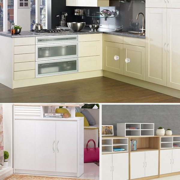 5 PCS 6203 Cabinet Wardrobe Drawer Zinc Alloy Handle (White) - Image 4