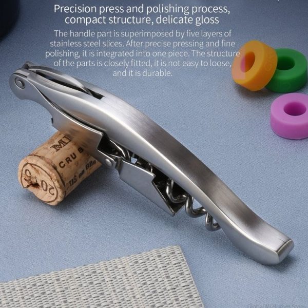 Original Xiaomi Youpin Circle Joy Stainless Steel Wine Corkscrew Bottle Opener - Image 11