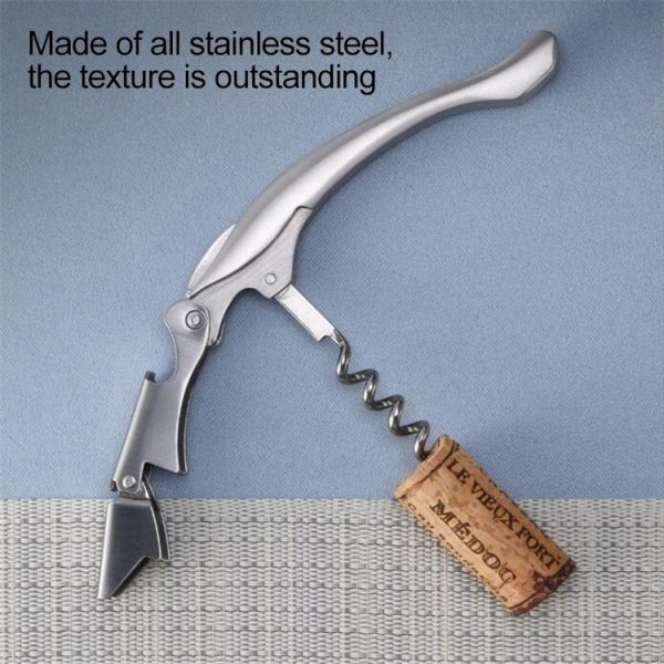 Original Xiaomi Youpin Circle Joy Stainless Steel Wine Corkscrew Bottle Opener - Image 9