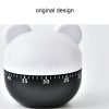 Panda 60 Minutes Mechanical Kitchen Cooking Count Down Alarm Timer Home Decorating Gadget, Random Color Delivery - Image 5