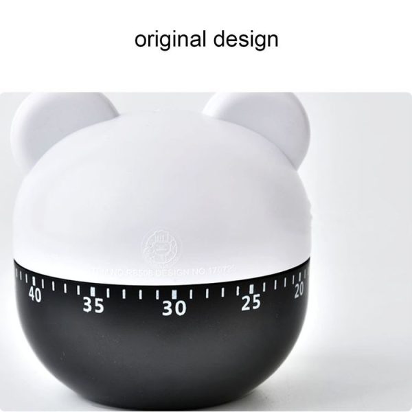 Panda 60 Minutes Mechanical Kitchen Cooking Count Down Alarm Timer Home Decorating Gadget, Random Color Delivery - Image 5