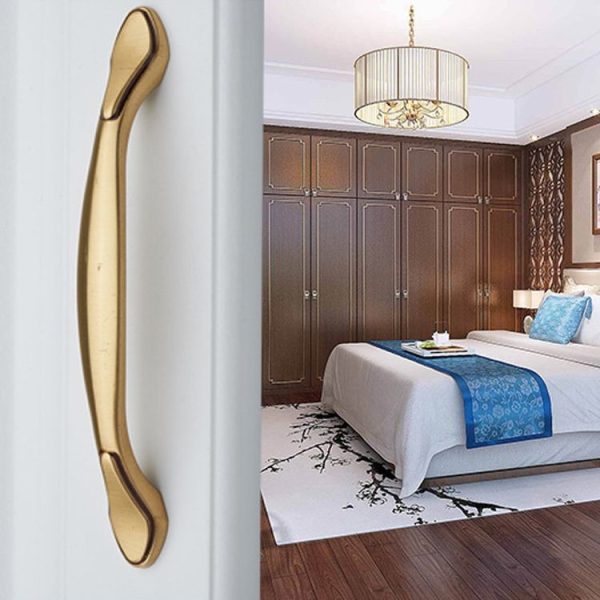 6030T-128 Pure Copper Solid Thickening Cabinet Wardrobe Handle - Image 7