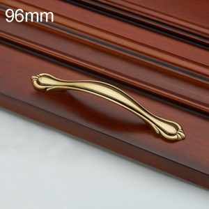6588T-96 Pure Copper Solid Thickening Cabinet Wardrobe Handle