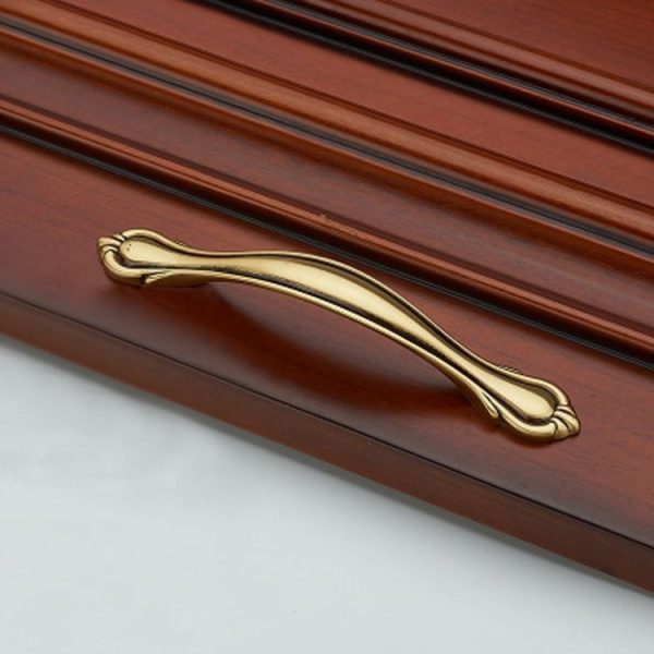 6588T-96 Pure Copper Solid Thickening Cabinet Wardrobe Handle - Image 2