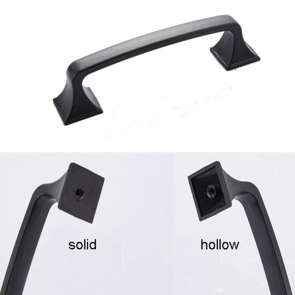 5 PCS 6227 Simple Furniture Cabinet Handle Black Bronze Handle - Image 3