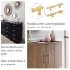 2 PCS 9001A-256 Simple Furniture Cabinet Handle Aluminum Profile Round Handle (Black) - Image 5