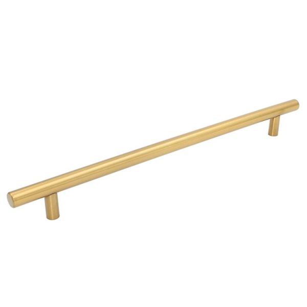 2 PCS 9001A-320 Simple Furniture Cabinet Handle Aluminum Profile Round Handle (Gold) - Image 2