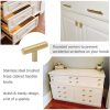 10 PCS 9001A Simple Furniture Cabinet Handle Aluminum Profile Round Handle (Black) - Image 5