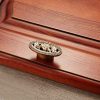 5 PCS 5008 Cabinet Zinc Alloy Retro Handle Coffee Cat Eye Handle (Coffee Ancient Silver) - Image 2