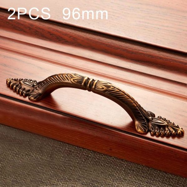 2 PCS 6234-96 American Pastoral Coffee Retro Cabinet Handle