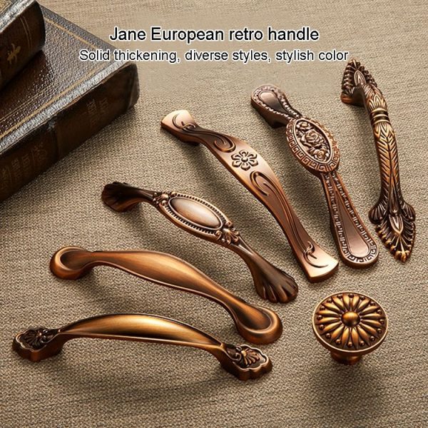 2 PCS 6234-96 American Pastoral Coffee Retro Cabinet Handle - Image 6