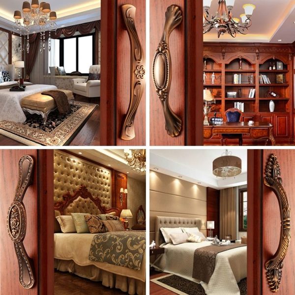 2 PCS 6234-96 American Pastoral Coffee Retro Cabinet Handle - Image 7