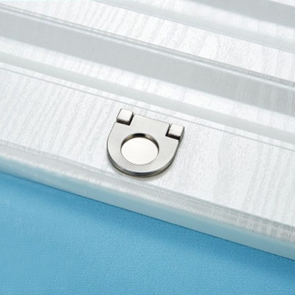 1052-32 Simple European Furniture Drawer Hidden Buckle Handle (Brushed) - Image 2