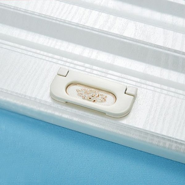 5 PCS 6530-64 Simple European Furniture Drawer Hidden Buckle Handle (Ivory White) - Image 2
