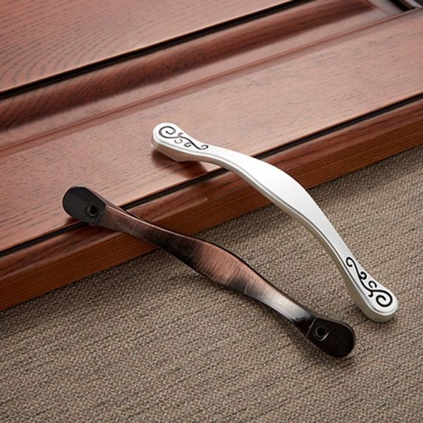 5 PCS 4087-96 Simple Furniture Cabinet Handle Full Polished Alloy Handle (Silver) - Image 5