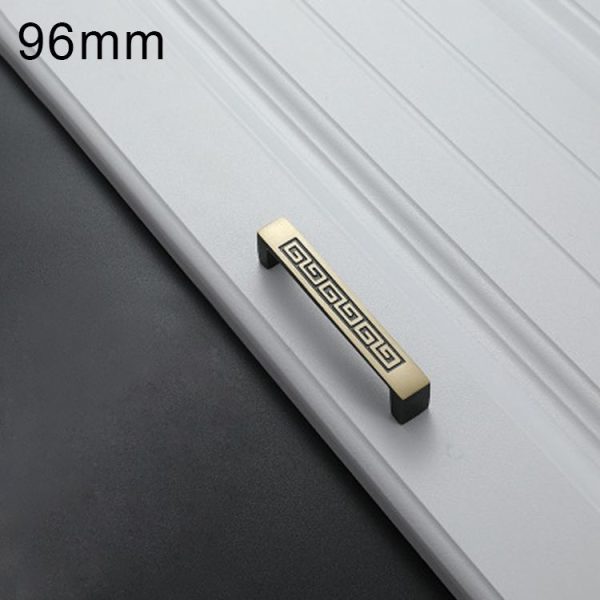 1004-96 Cabinet Wardrobe Door Handle Solid Copper Door Handle