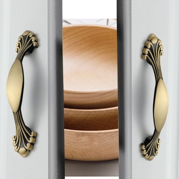 1006-96 Cabinet Wardrobe Door Handle Solid Copper Door Handle - Image 7