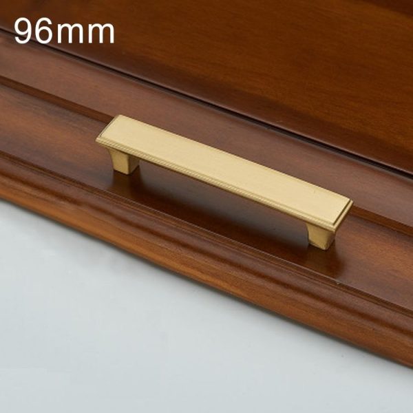 1011-96 Furniture Cabinet Handle Copper Natural Chinese Handle