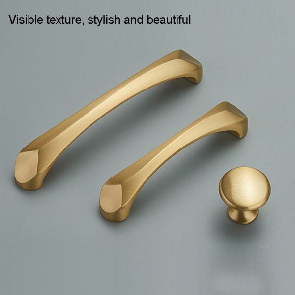 1012-96 Furniture Cabinet Handle Copper Natural Chinese Handle - Image 3