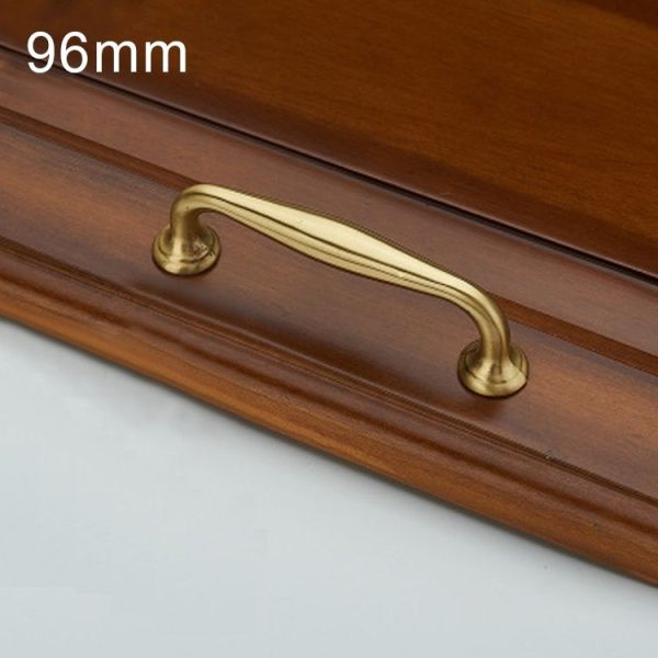 6291T-96 Furniture Cabinet Handle Copper Natural Chinese Handle