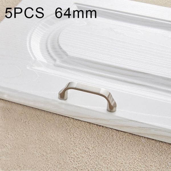 5 PCS 4002-64 Modern Minimalist Cabinet Zinc Alloy Handle