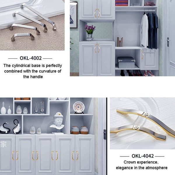 5 PCS 4002-64 Modern Minimalist Cabinet Zinc Alloy Handle - Image 8
