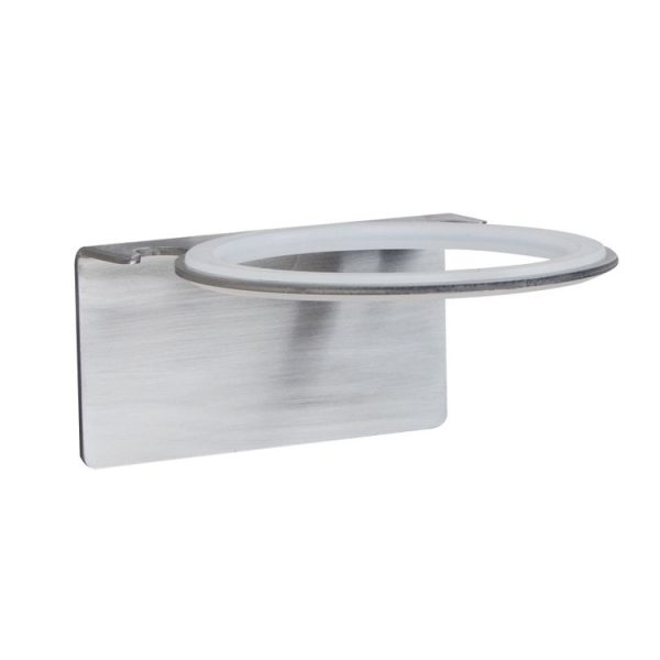 304 Stainless Steel Hair Dryer Holder Wall Mount Hanging Rack Organizer Hook Bathroom Bracket - Image 2
