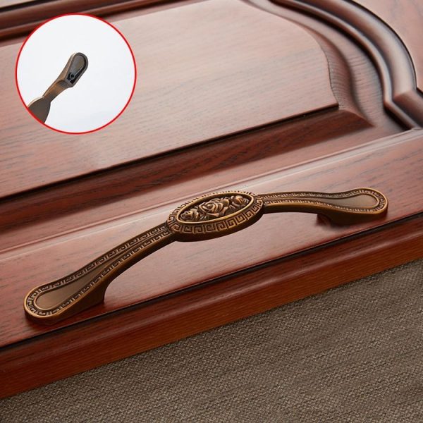 3 PCS 6273-128 Chinese American Style Classic Style Cabinet Handle (Coffee) - Image 2