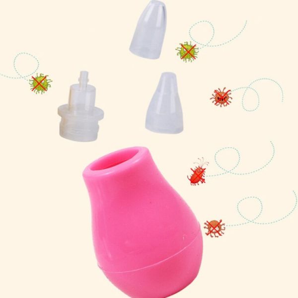 Balcherlam Baby Pump Nasal Suction Devices Baby Nose Cleaner, Random Color Delivery - Image 3