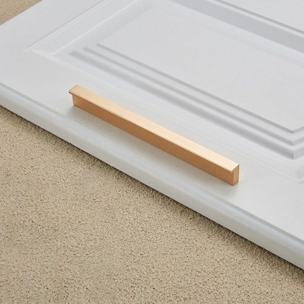 5 PCS 2057-160 Drawer Cabinet Door Handle Straight Door Handle (Gold) - Image 2